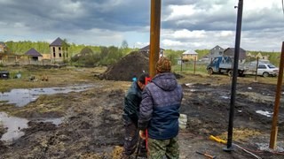 Заказать монтаж винтовых свай в Большой Камень - цена под ключ с доставкой от 1875 шт